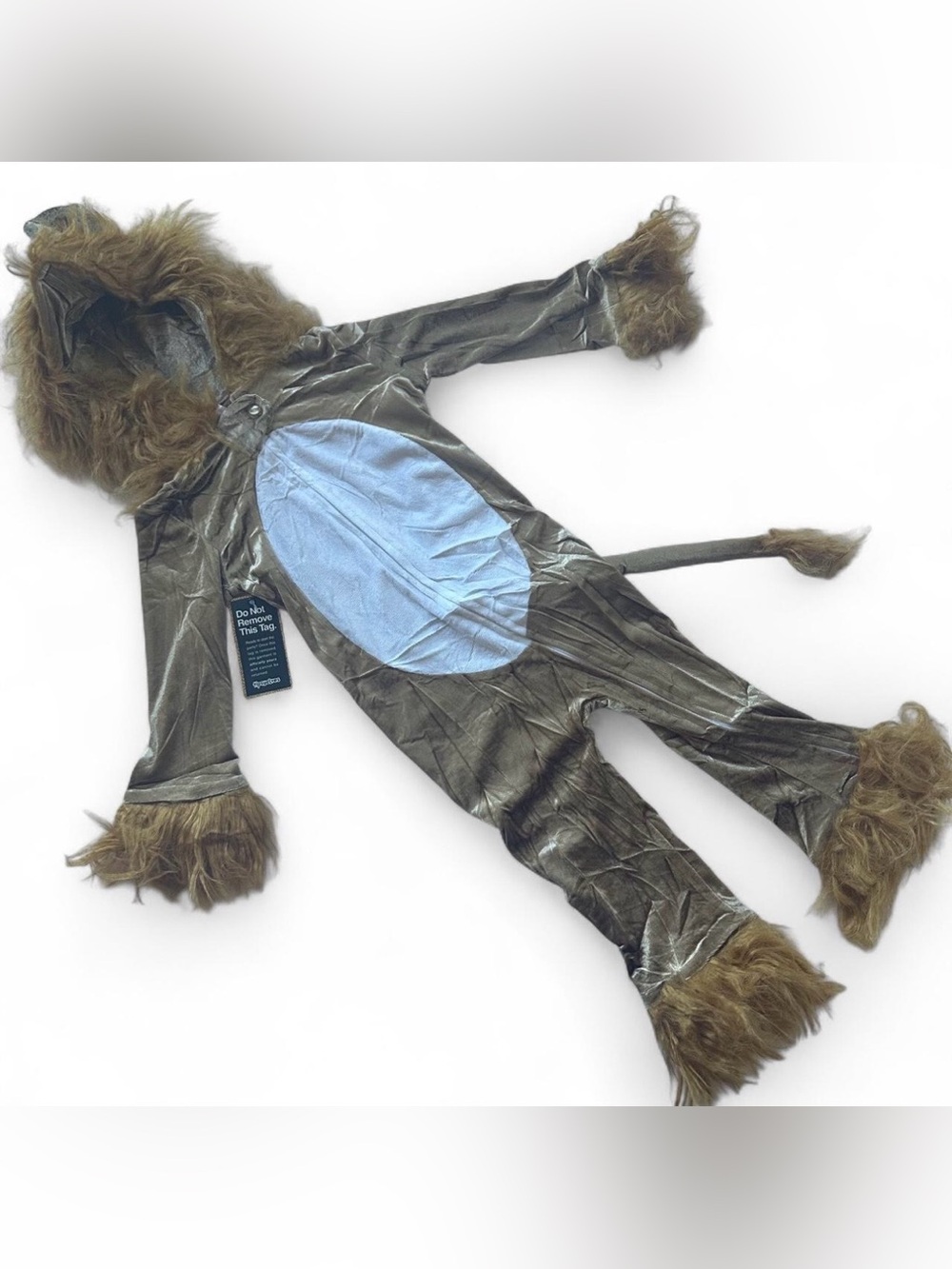 Tipsy Elves Lion Hooded Costume 2T 24M Complete Outfit Halloween Wizard of Oz